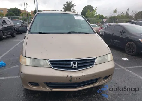 2002 Honda Odyssey Ex z USA, uszkodzony, nr VIN 5FNRL18692B016540